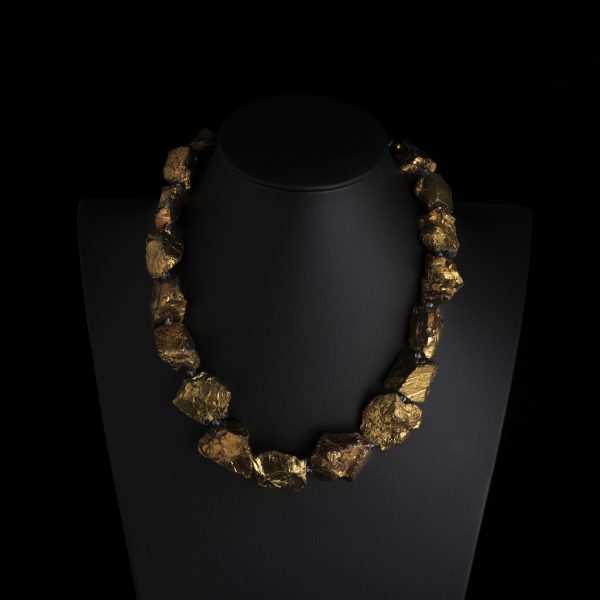 Gold Quartz Necklace