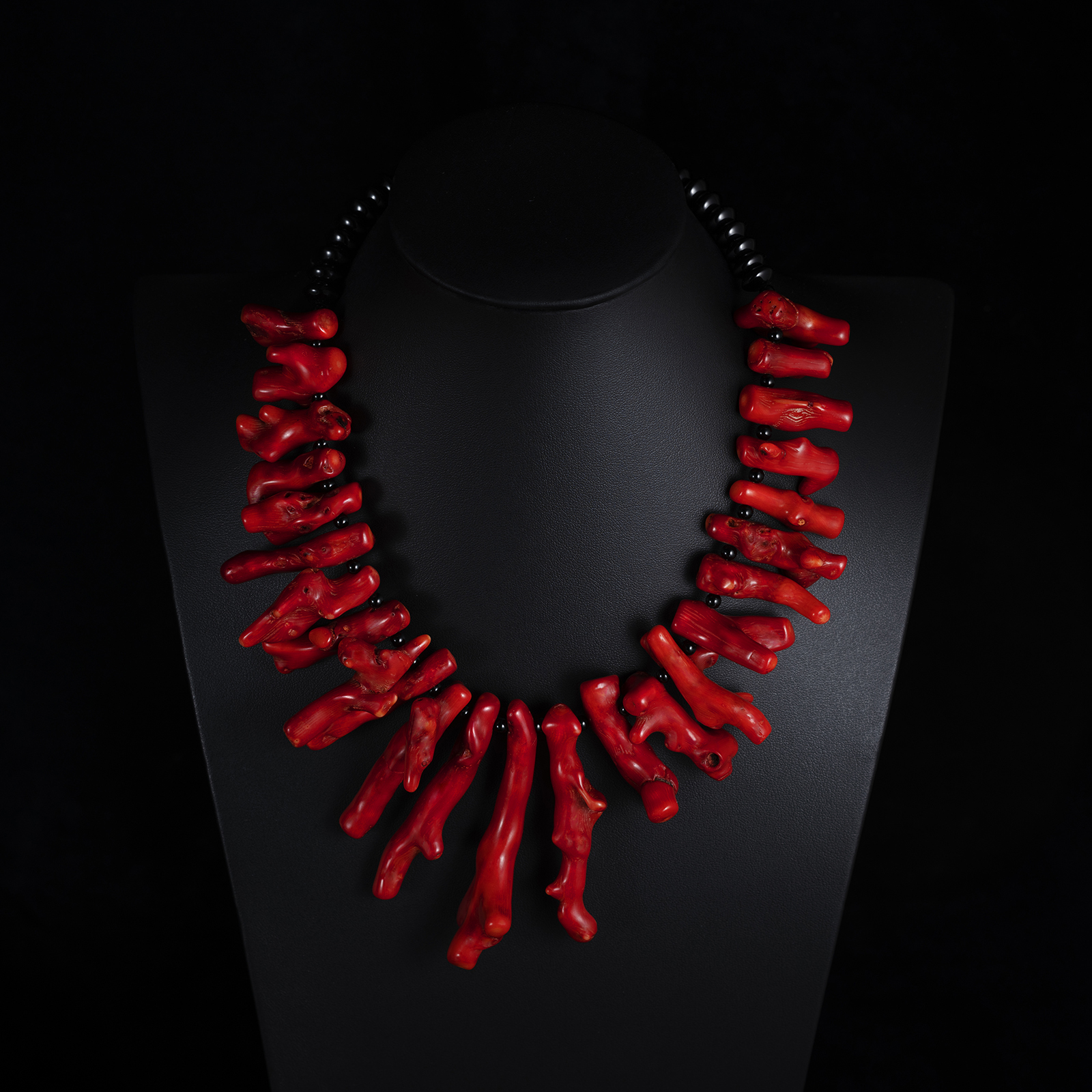 red coral necklace